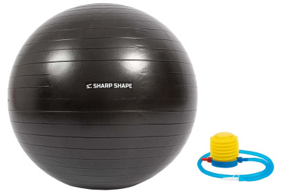 Gymnastický míč 65 cm černý Sharp Shape
